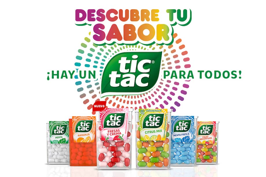 ¡Tic Tac invita a los colombianos a descubrir su sabor!