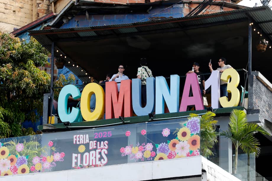 Imagen de referencia. La Comuna 13 de Medellín es uno de los sectores turísticos más visitados de la ciudad.