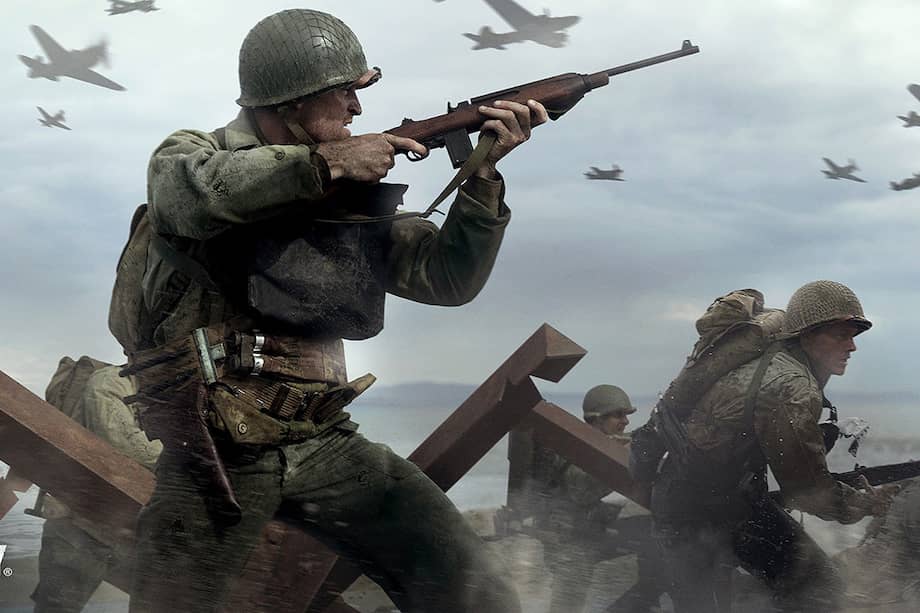 Call of Duty WWII relata muchos de los eventos de la Segunda Guerra Mundial en el frente de batalla oriental, occidental y del pacífico.