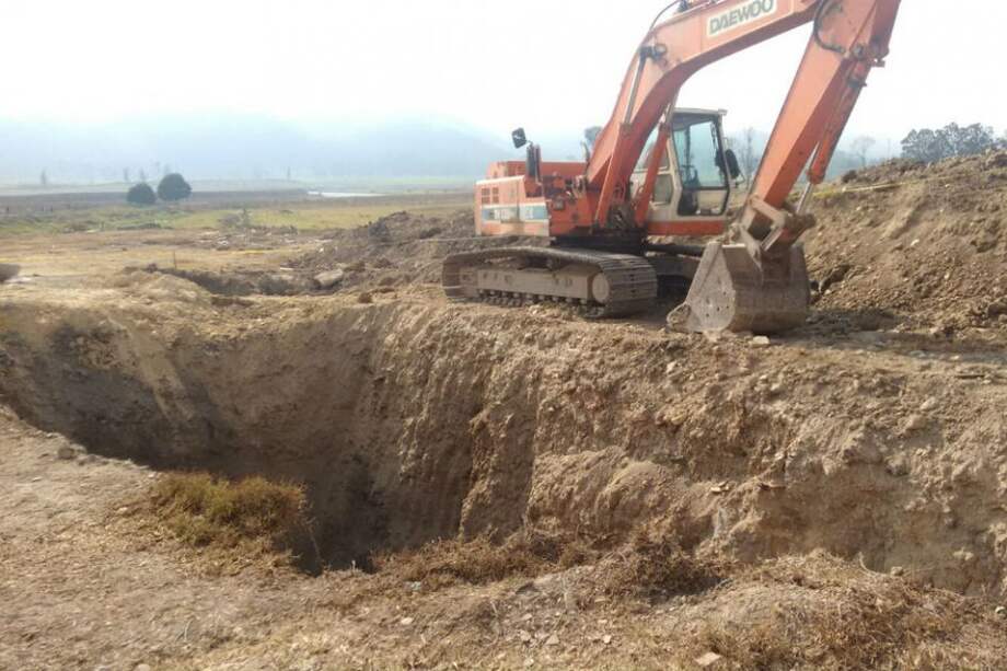 En este sector, ubicado en el barrio Quintas de Santa Ana de Soacha, fue hallado este sábado el cuerpo. /Archivo particular