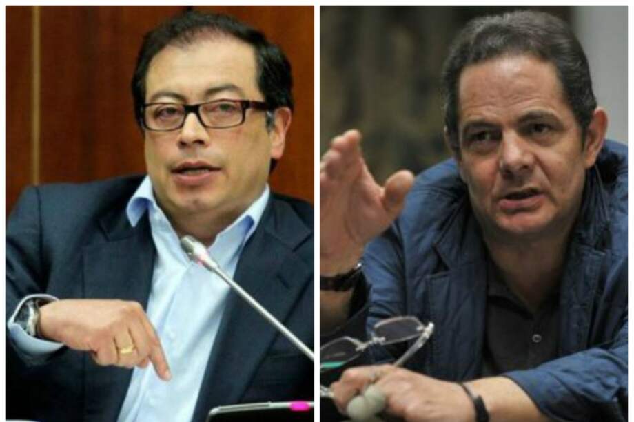 Gustavo Petro ocupa el segundo lugar en intención de voto, mientras que Germán Vargas Lleras el cuarto lugar. / Archivo