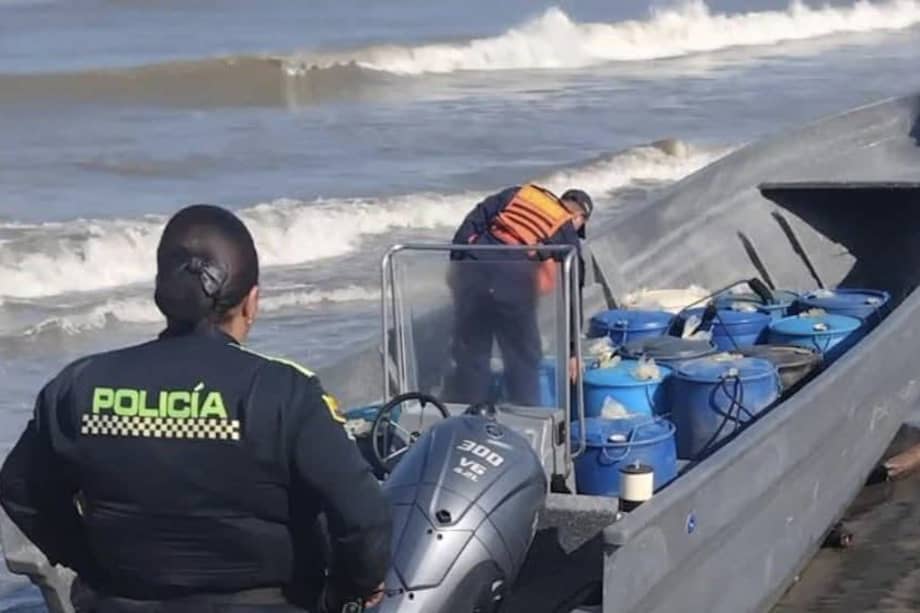Los pescadores lograron tocar tierra tras varios días a la deriva en Playa Escondida, en el sector Salgar de Puerto Colombia.