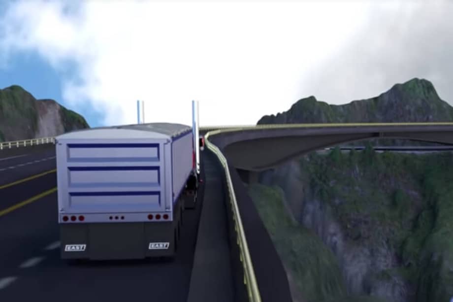 Render tomado del video de Unión del Sur, concesionaria vial.