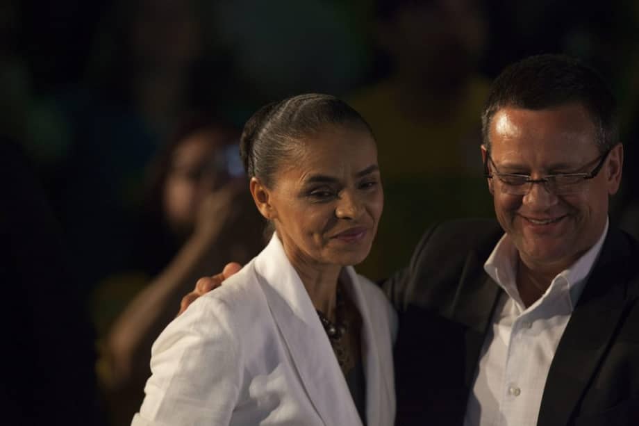 Marina Silva declara su apoyo a Aécio Neves para la segunda vuelta en Brasil