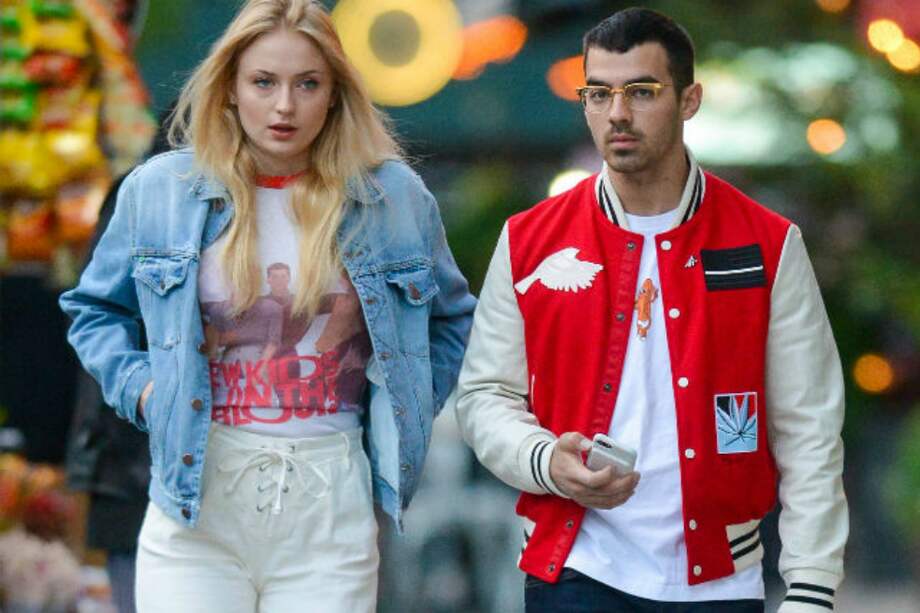 Sophie Turner y Joe Jonas. / Bang Showbiz