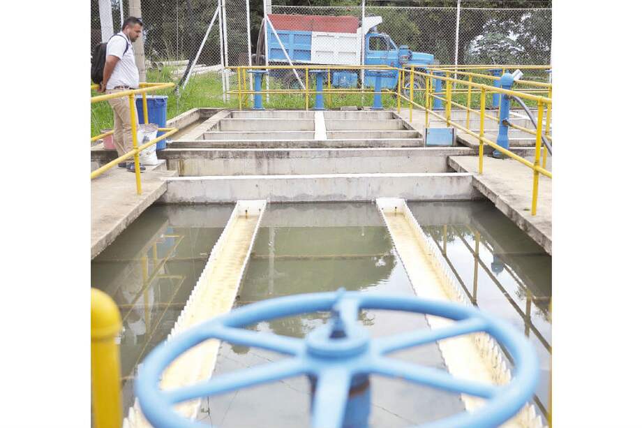 Planta de tratamiento del acueducto regional del Tequendama, ubicado en La Mesa. / Gustavo Torrijos - El Espectador
