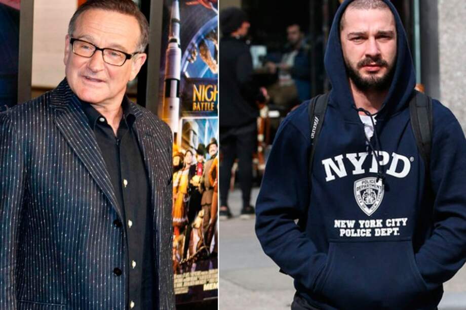 Robin Williams y Shia LaBeouf.
