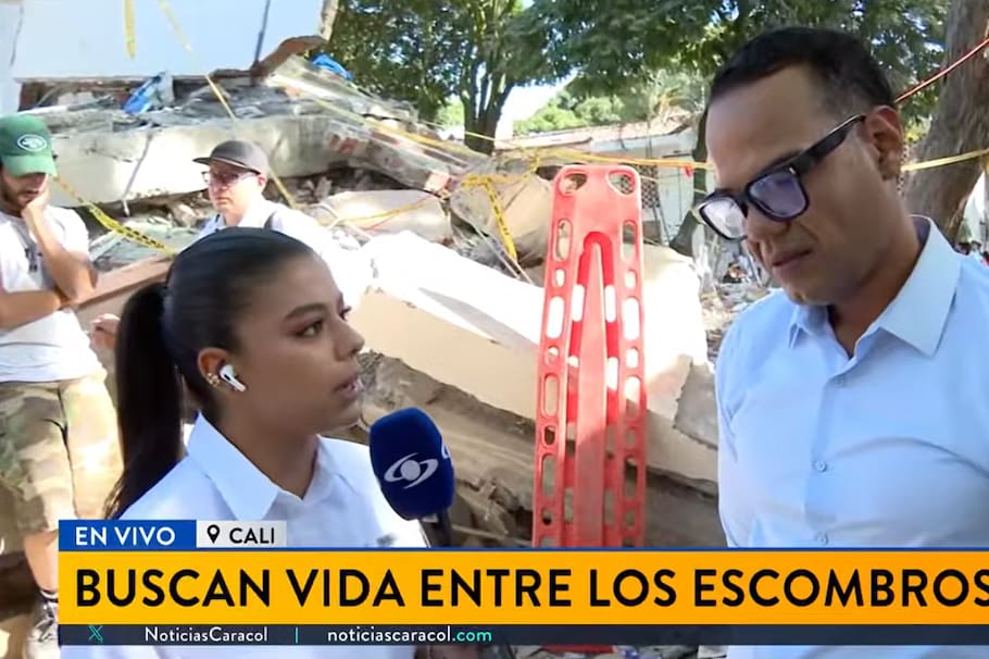 Carlos Aponte, de 'Noticias Caracol'.