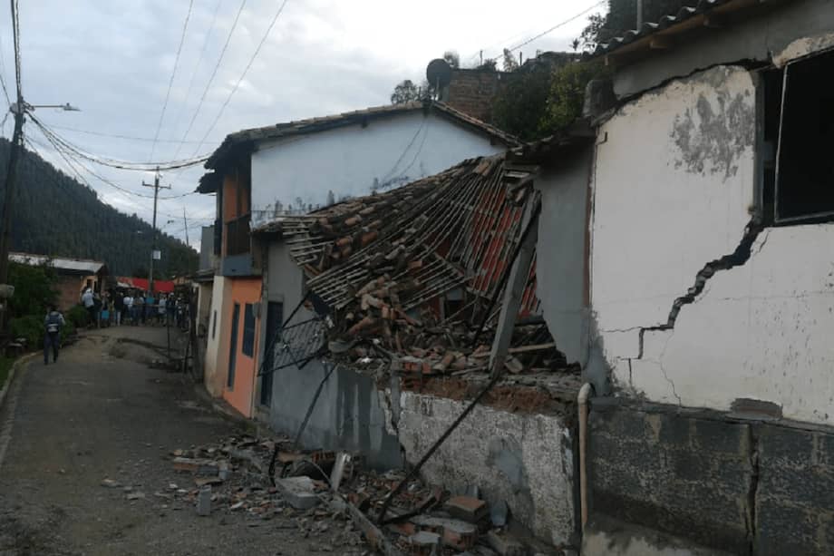 Así quedó la zona. / Cortesía