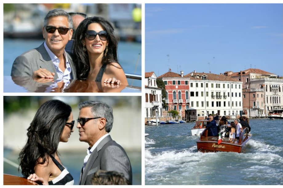 Gran expectativa en Venecia por la boda de George Clooney