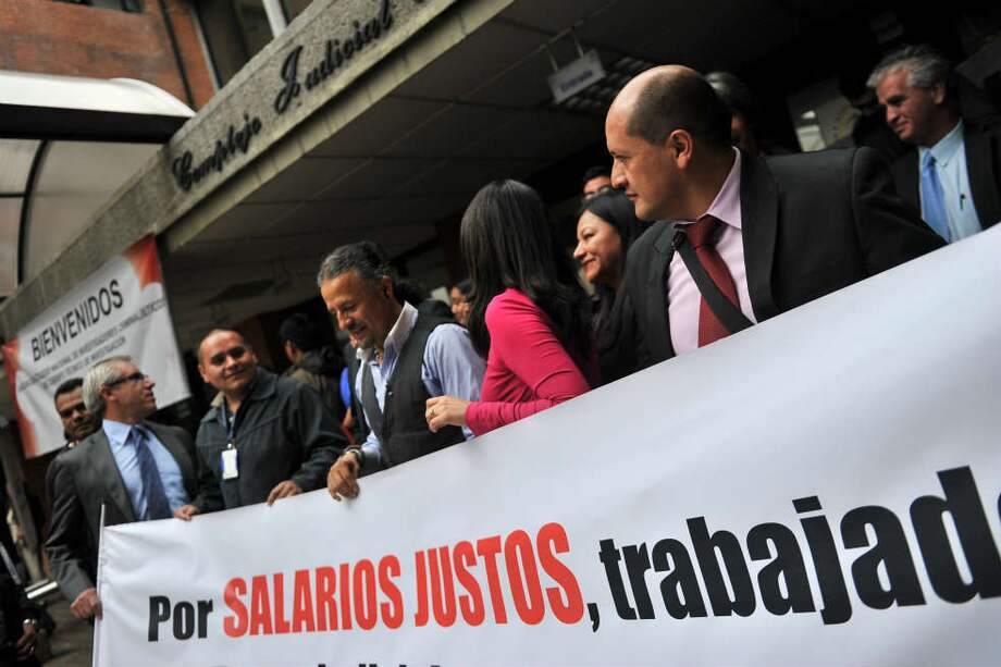Mañana habrá una marcha nacional de funcionarios judiciales. / Luis Ángel