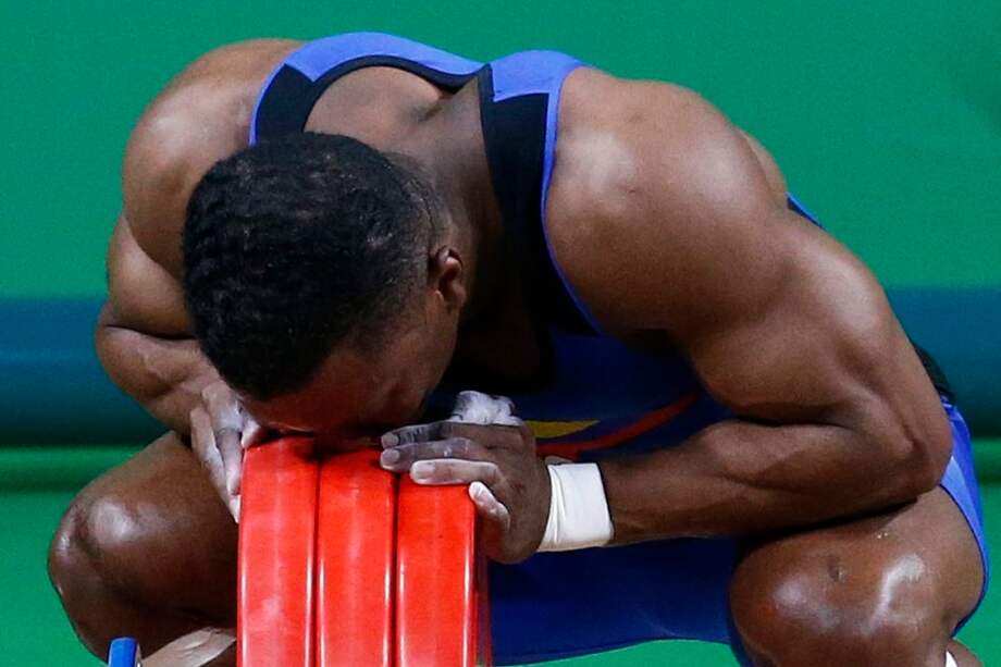 Óscar Figueroa, campeón olímpico. / EFE