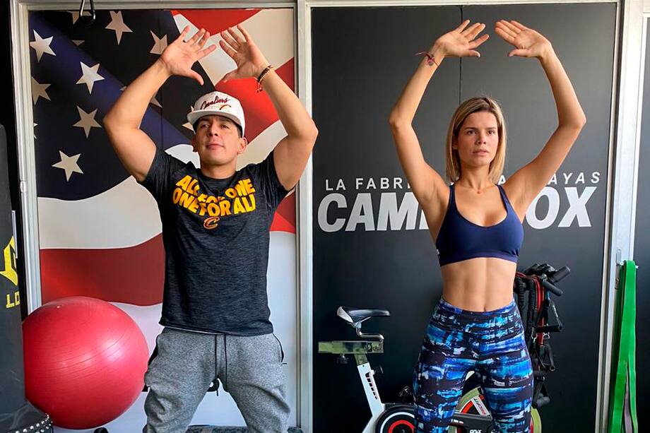 Estiramiento, calentamiento