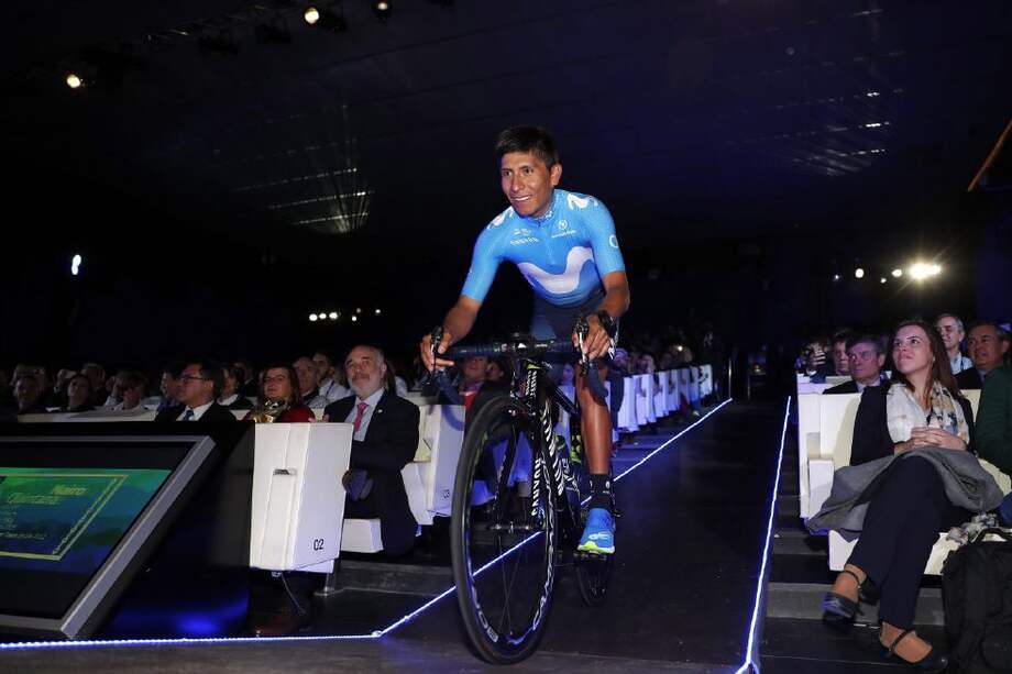 Nairo Quintana correrá su quinta ronda gala. / Movistar Team