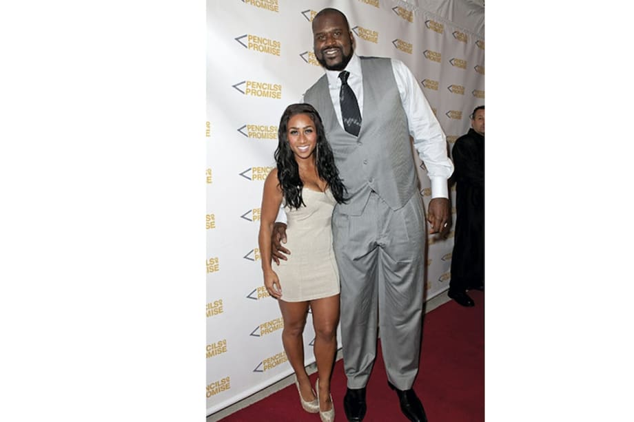 Shaquille O’Neal y Nicole Alexander