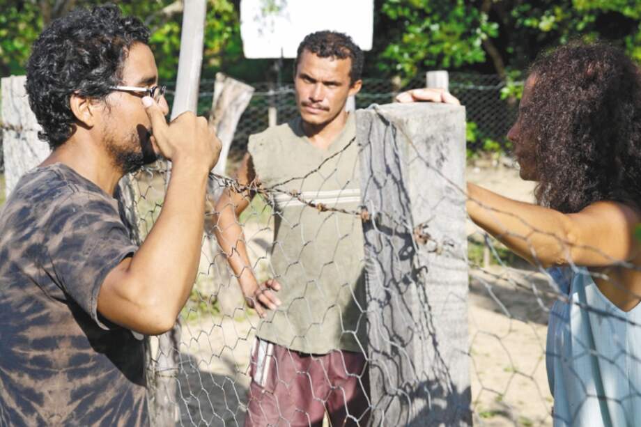Detrás de cámaras de la grabación de la película “El Amparo”, rodada en Arauca y dirigida por Rober Calzadilla. / Cortesía
