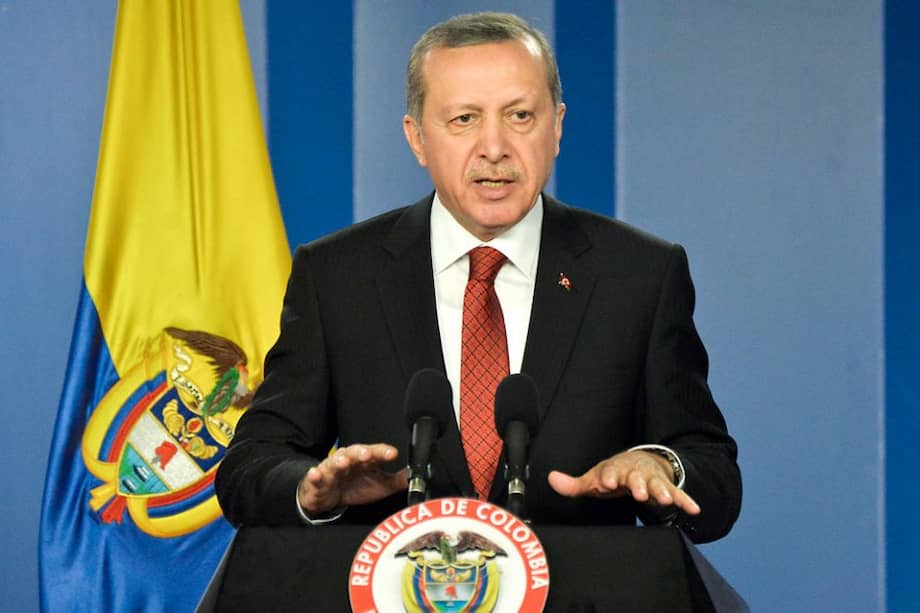 Presidente de Turquía, Recep Tayyip Erdogan estuvo en Colombia / AFP