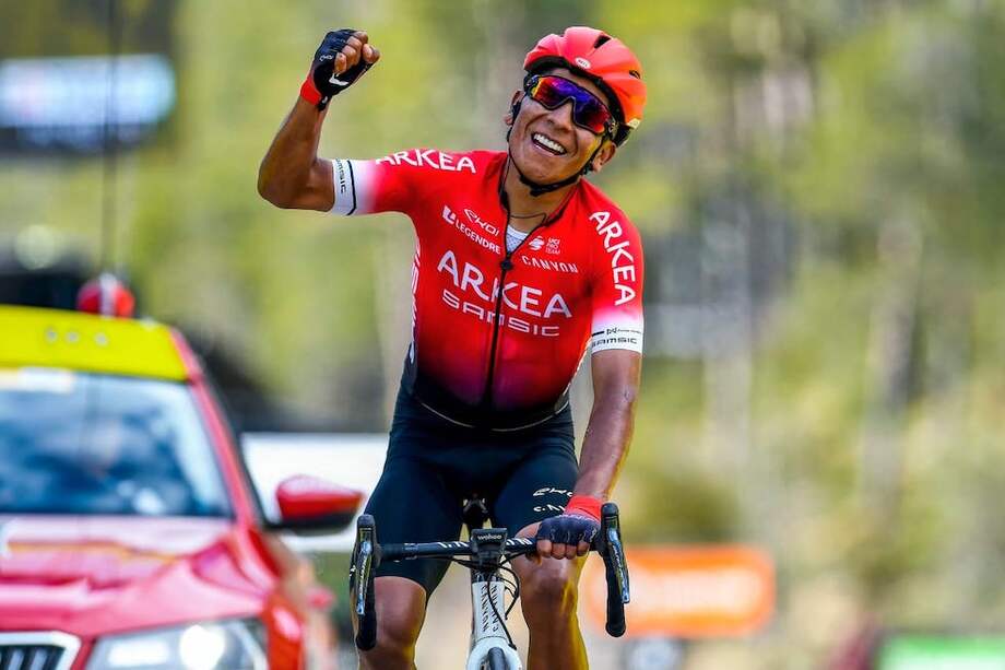 Nairo Quintana, corredor colombiano del equipo Arkéa Samsic. / Archivo