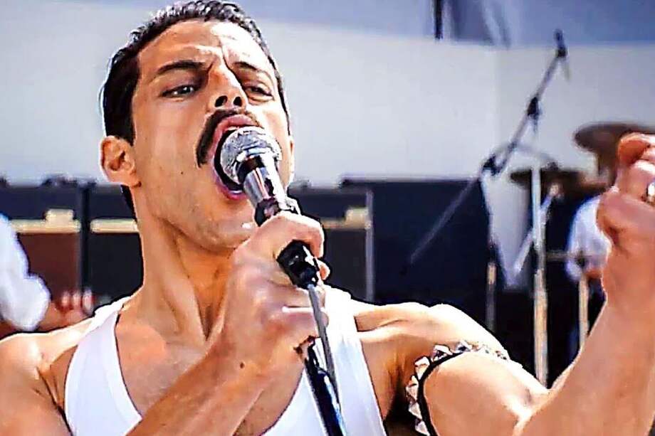 Rame Malek en su papel como Freddie Mercury en la película "Bohemian Rapsody". / Cortesía