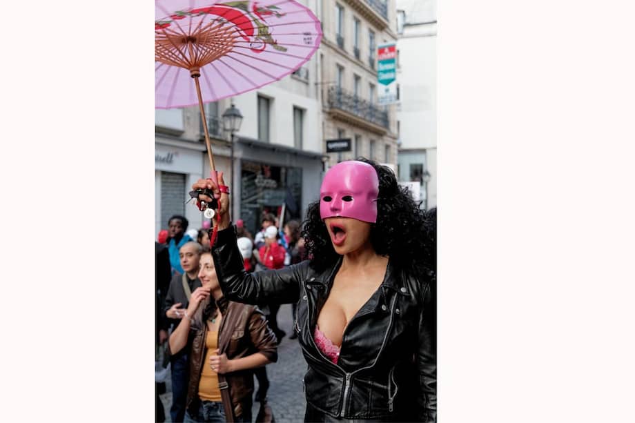 Cientos de prostitutas marcharon por las calles de París hace unas semanas. / AFP
