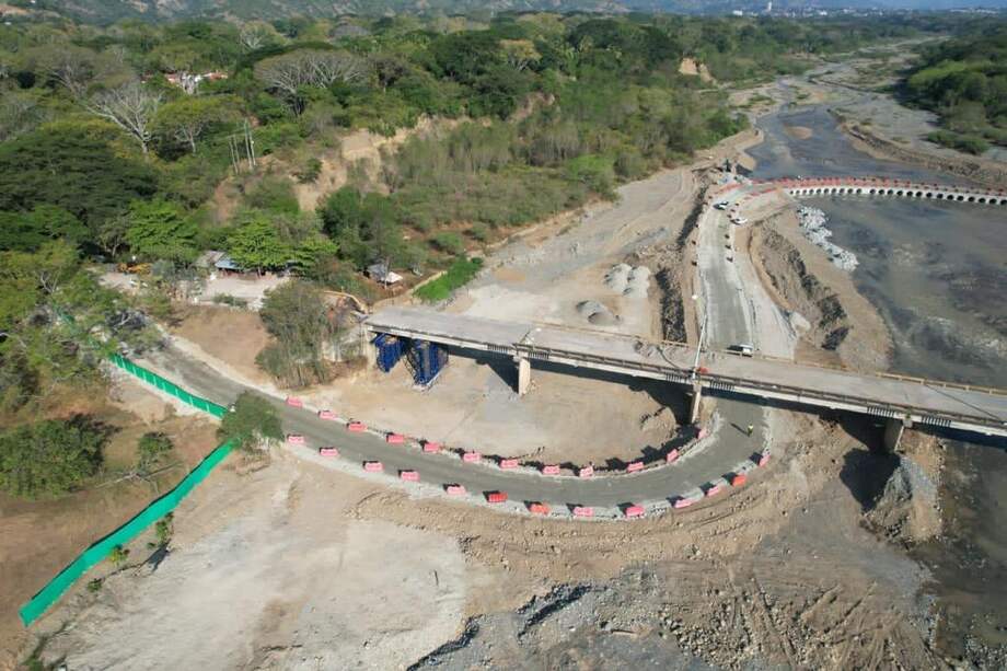 Según la ANI, este tramo temporal facilitará la movilidad entre el Valle de Aburrá y el occidente antioqueño. / Cortesía ANI