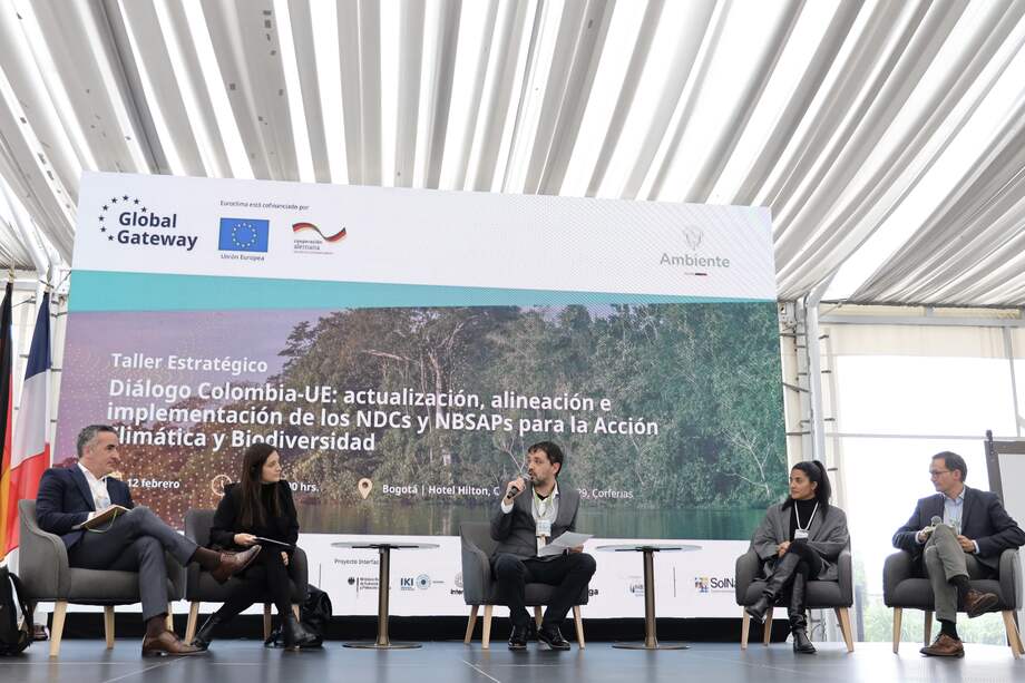 Unión Europea y Colombia fortalecen sus metas climáticas con taller estratégico de diálogo.