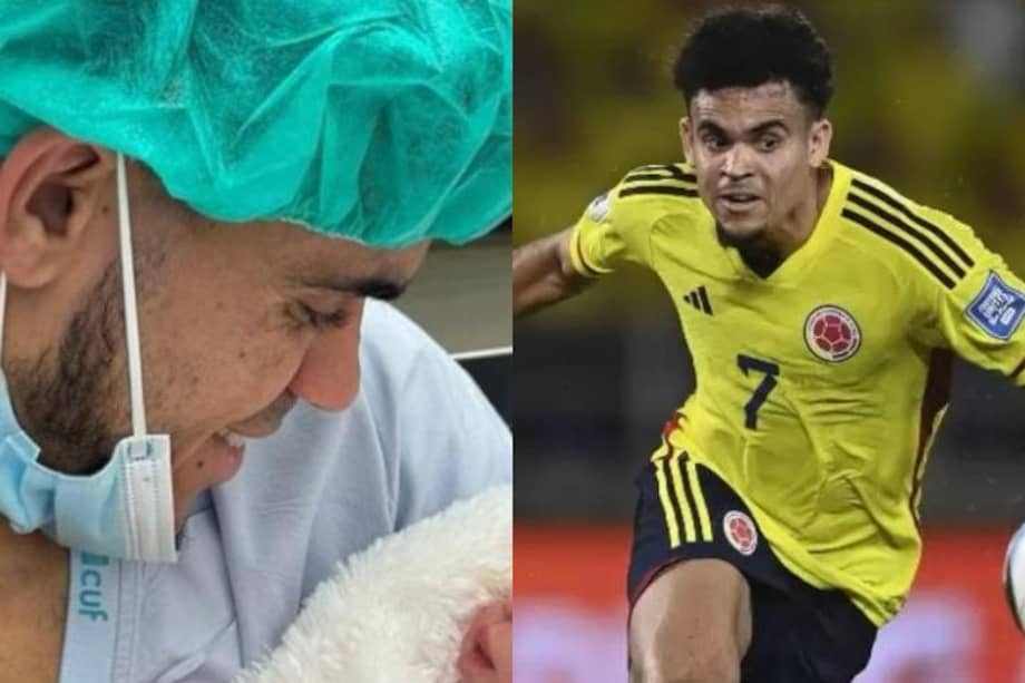 El futbolista colombiano, de buen presente en el Liverpool, compartió imágenes en sus redes sociales del nacimiento de su segunda hija.