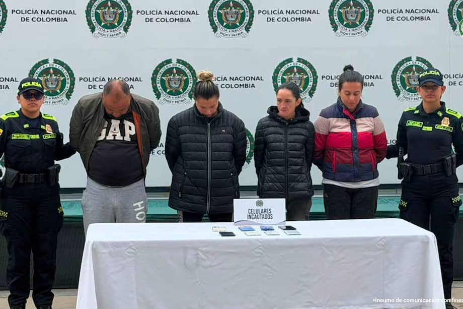De acuerdo con la Fiscalía, estos delincuentes venían operando desde hace más de un año.