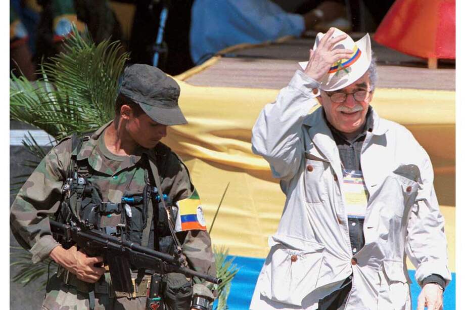 El 3 de marzo de 2002, durante el II Festival Internacional del Habano, Fidel Castro se reunió con Gabo. / EFE