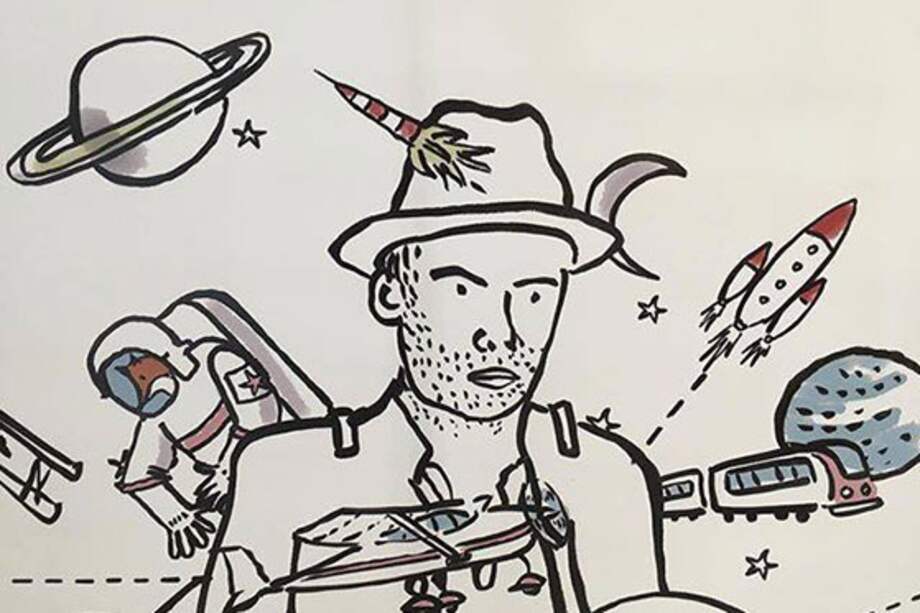 Santiago Cruz estrena "Trenes, aviones y viajes interplanetarios". / Cortesía