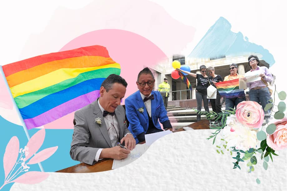 Amores, luchas y derechos: así conquistaron el matrimonio igualitario en Colombia