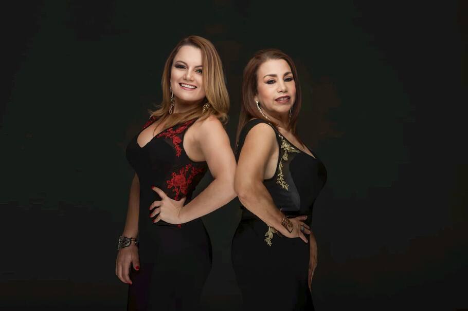 Las Hermanitas Calle actualmente son Fabiola y Lina