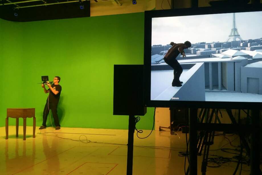 "Parallax", una plataforma desarrollada por el ala digital de CBS. / AFP