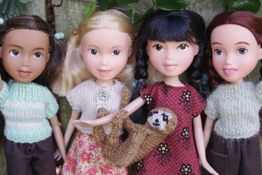 Muñecas sin maquillaje