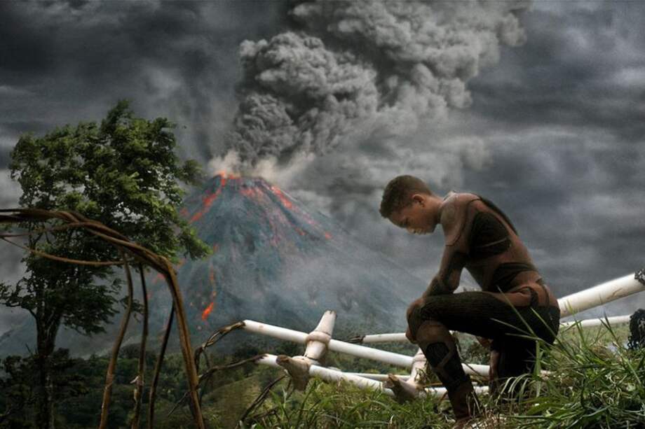 Will Smith en "Después de la Tierra".