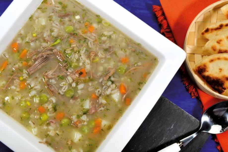Receta del día: Sopa de cebada perlada