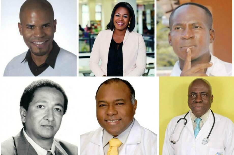 William Delgado, Aurora Vergara, William Mina, Rúben Restrepo, Freddy Pomares, Rodrigo Rodríguez