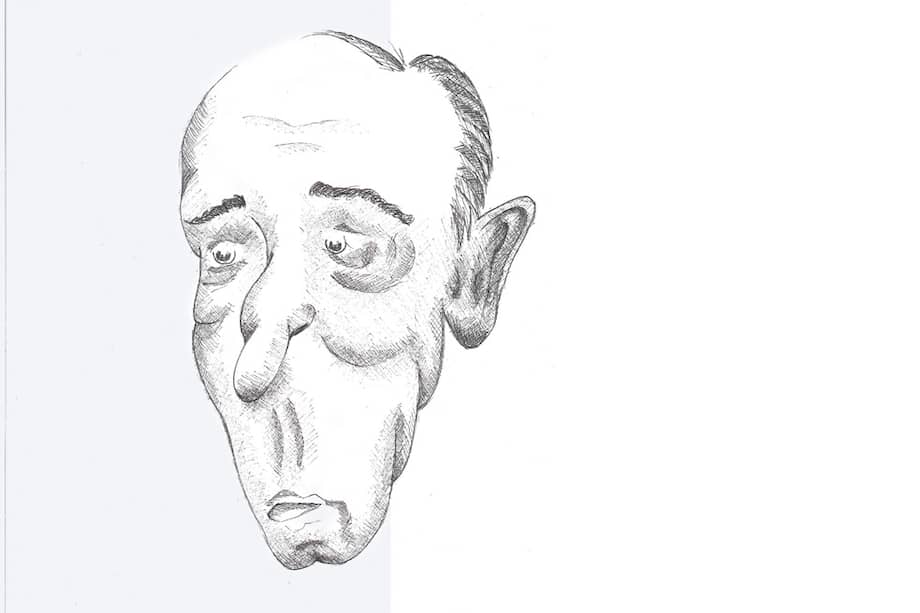 Ilustración de Gerardo Diego. / Fernando Carranza