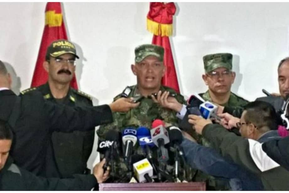 El general Jaime Lasprilla, comandante del Ejército Nacional. /Ejército