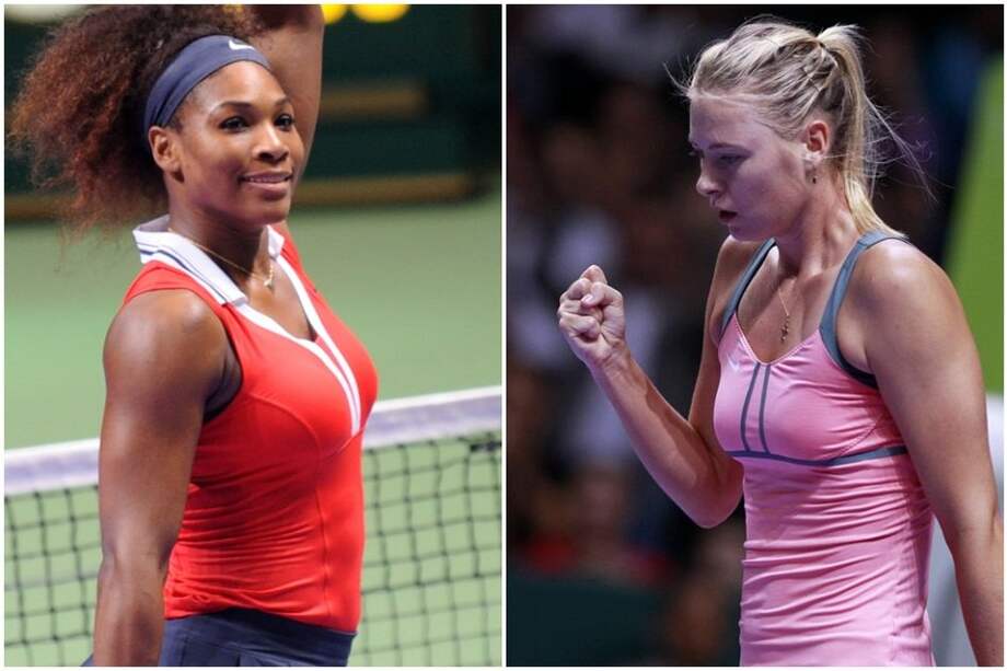 Serena Williams y María Sharapova, finalistas del Master Femenino 2012