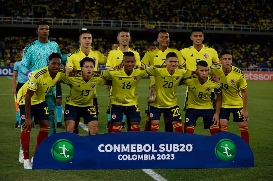 Los jugadores de Colombia posaron el pasado 21 de enero para el partido contra la Selección de Perú, en el Estadio Pascual Guerrero en Cali.