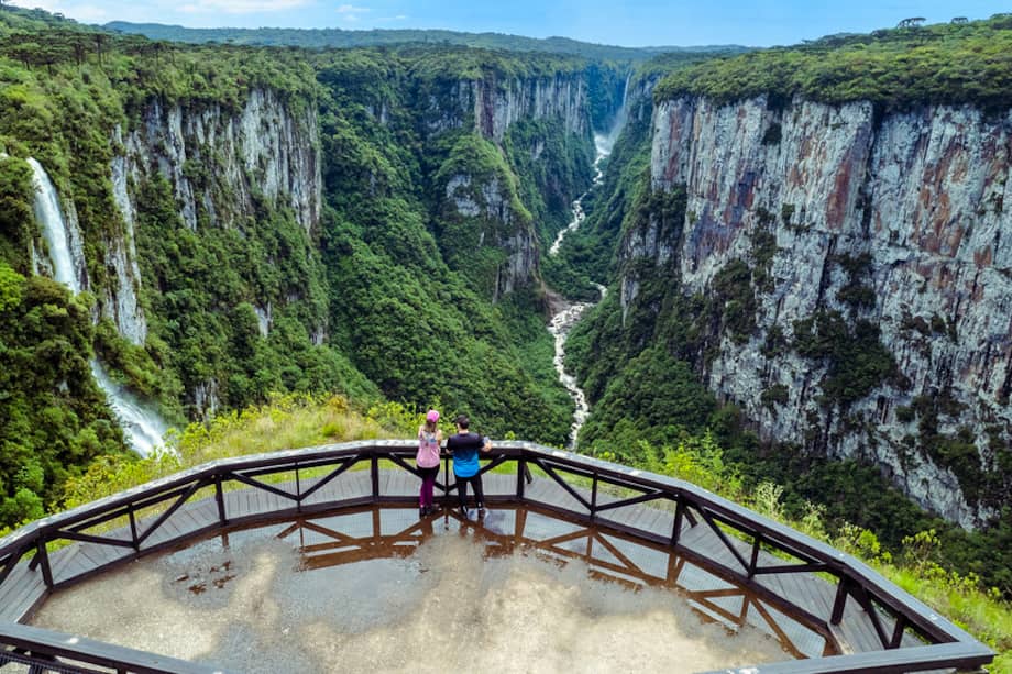 Los Cânions do Sul son una de las regiones naturales más lindas del sur de Brasil y forman parte de la nueva guía de Embratur.