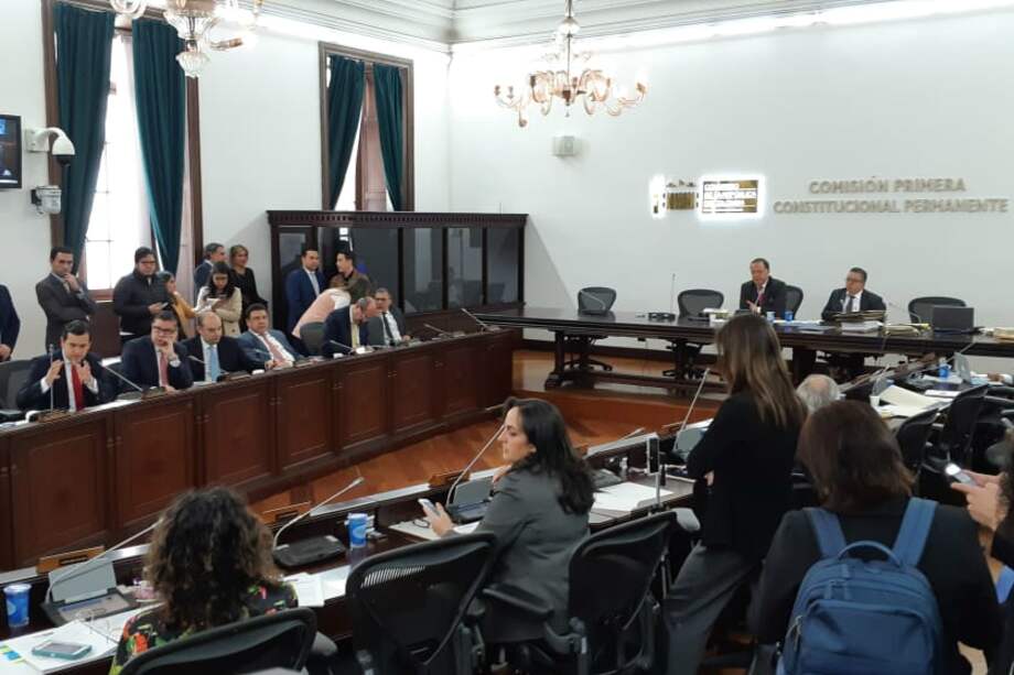 Comisión Primera del Senado. / Archivo El Espectador