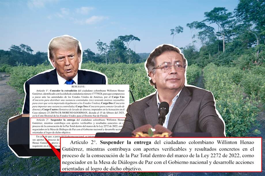 El presidente Gustavo Petro frenó la extradición de “Mocho Olmedo” argumentando su rol en la llamada “paz total”.