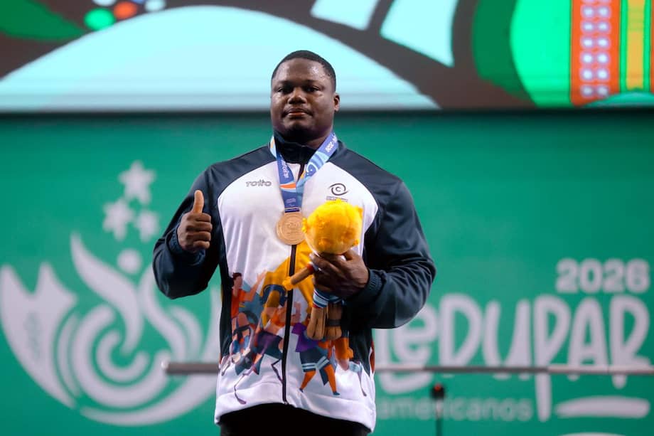 El colombiano Fabio Torres Silva conquistó la medalla de oro en la disciplina de Para powerlifting dentro de la categoría de los 97 kilogramos masculinos.