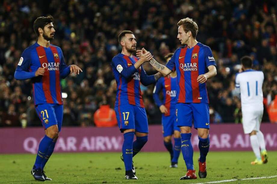 El Fútbol Club Barcelona, actual campeón del torneo, viene de eliminar al Hércules. / EFE