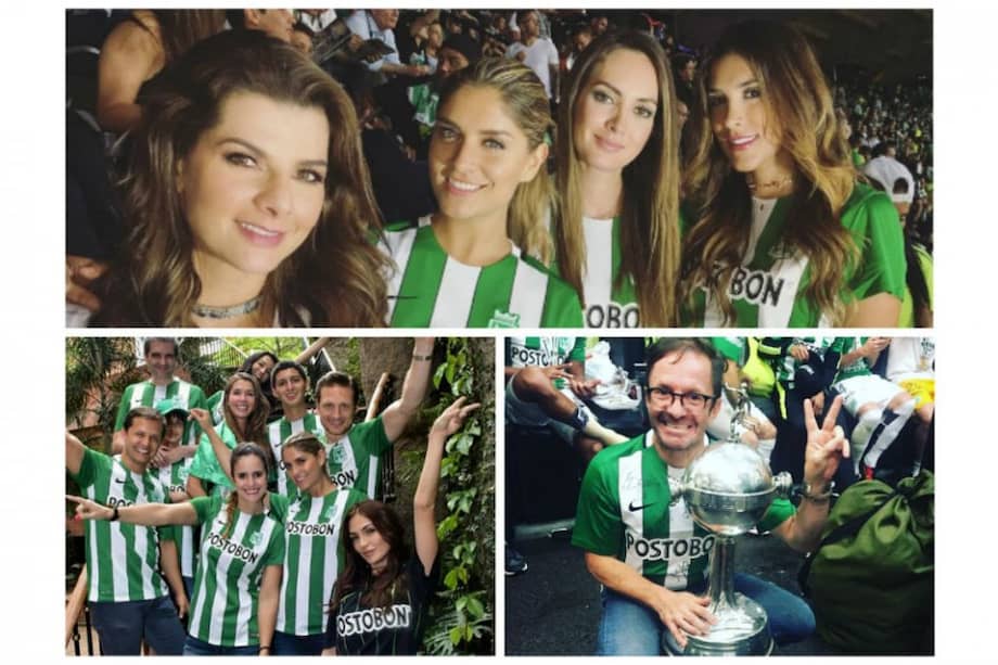 Así vivieron los famosos el triunfo de Nacional en la Libertadores