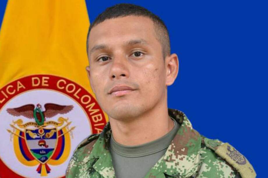 Samer Stiven Vergara Silva murió tras enfrentamientos con el Clan del Golfo. / Ejército Nacional