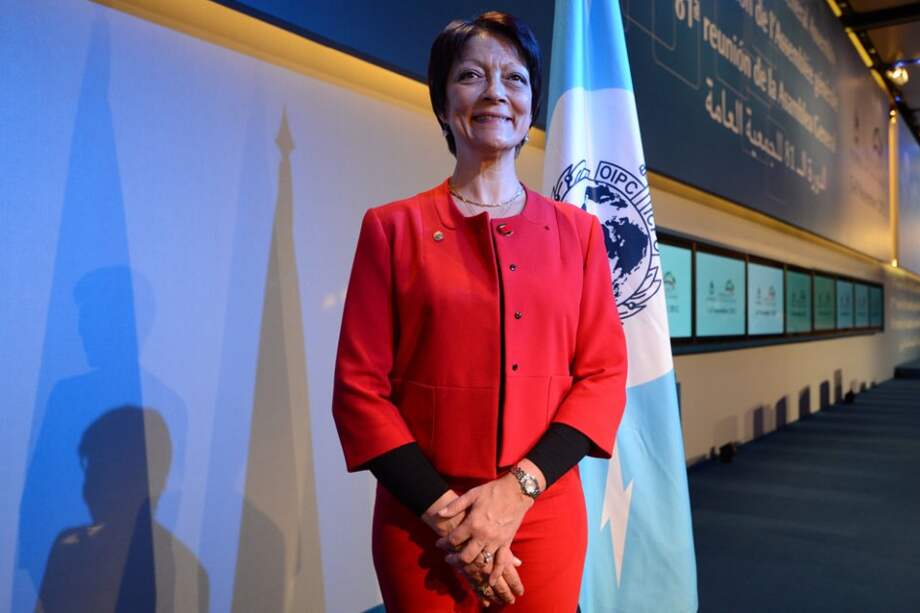 Mireille Ballestrazzi, nueva presidenta de Interpol/ EFE