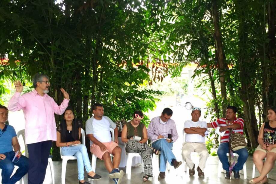 Entre el 2 y el 4 de octubre, una treintena de líderes de Amazonas, Huila, Putumayo y Caquetá se reunieron en Florencia. / Sandra Botero.